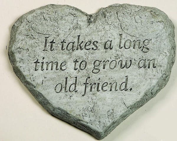 Stepping Stone It Takes A Long Time to Grow an Old Friend